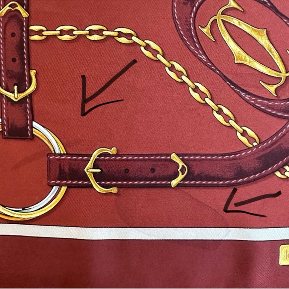 Authentic Cartier Scarf - Picture 13 of 13